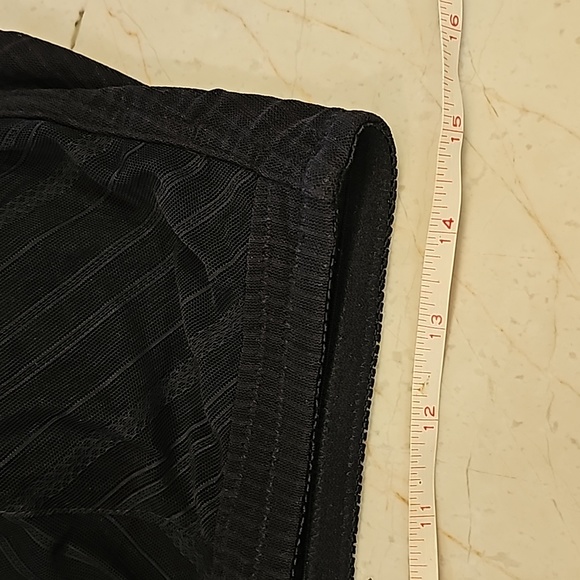 Rhonda Shear Bra Lacey Straps, black, 2X no wire! - Picture 7 of 7